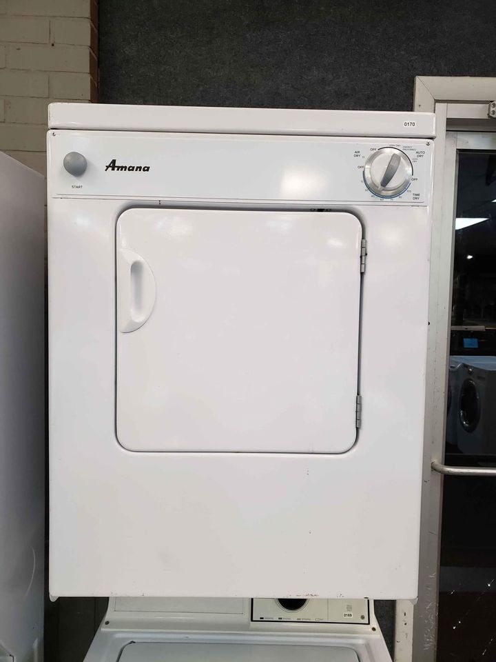 Amana Dryer Model NEC3120FW0 Space Saving 24 inch 110 volt Dryer Best Stop Exchange