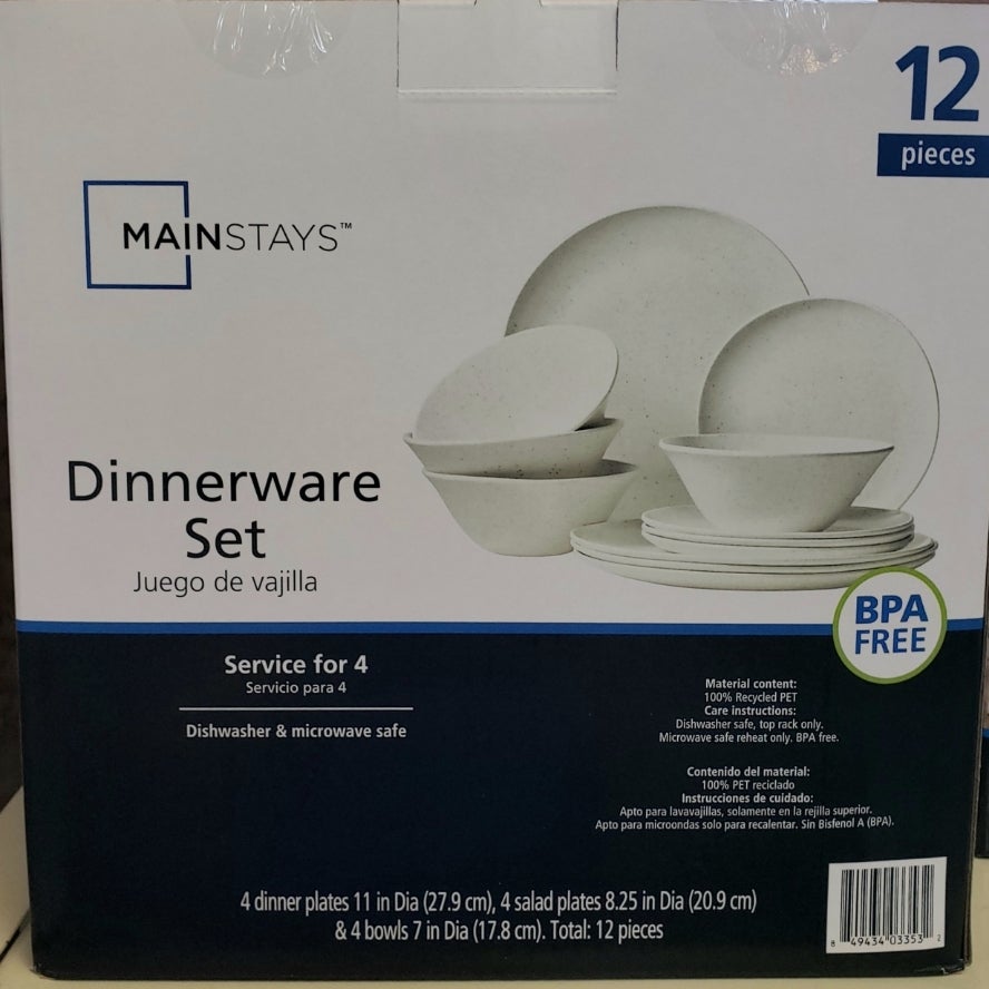 Mainstays dish set hotsell